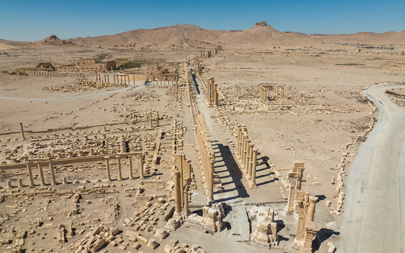 Проект реставрации Триумфальной арки Пальмиры