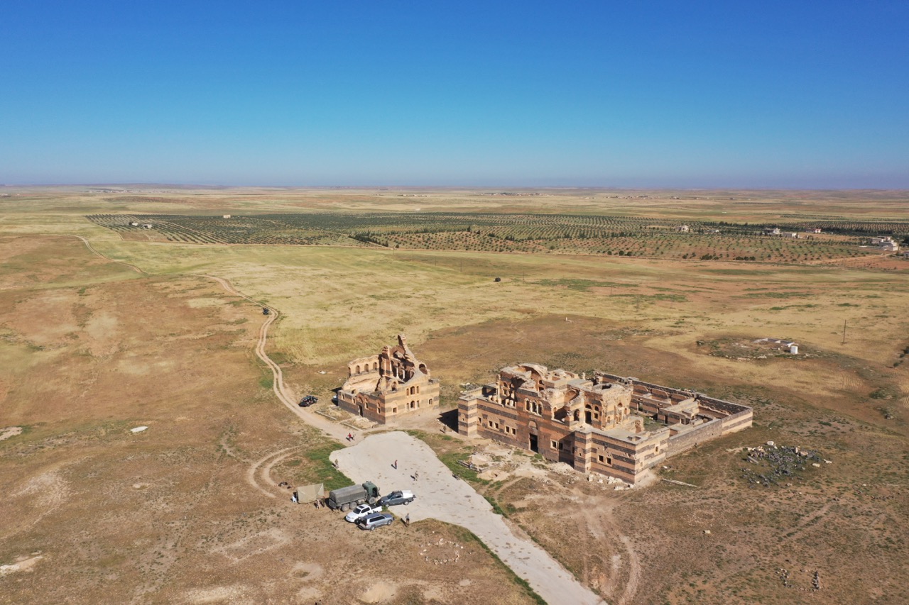Общий вид Храма и дворца с ЮВ