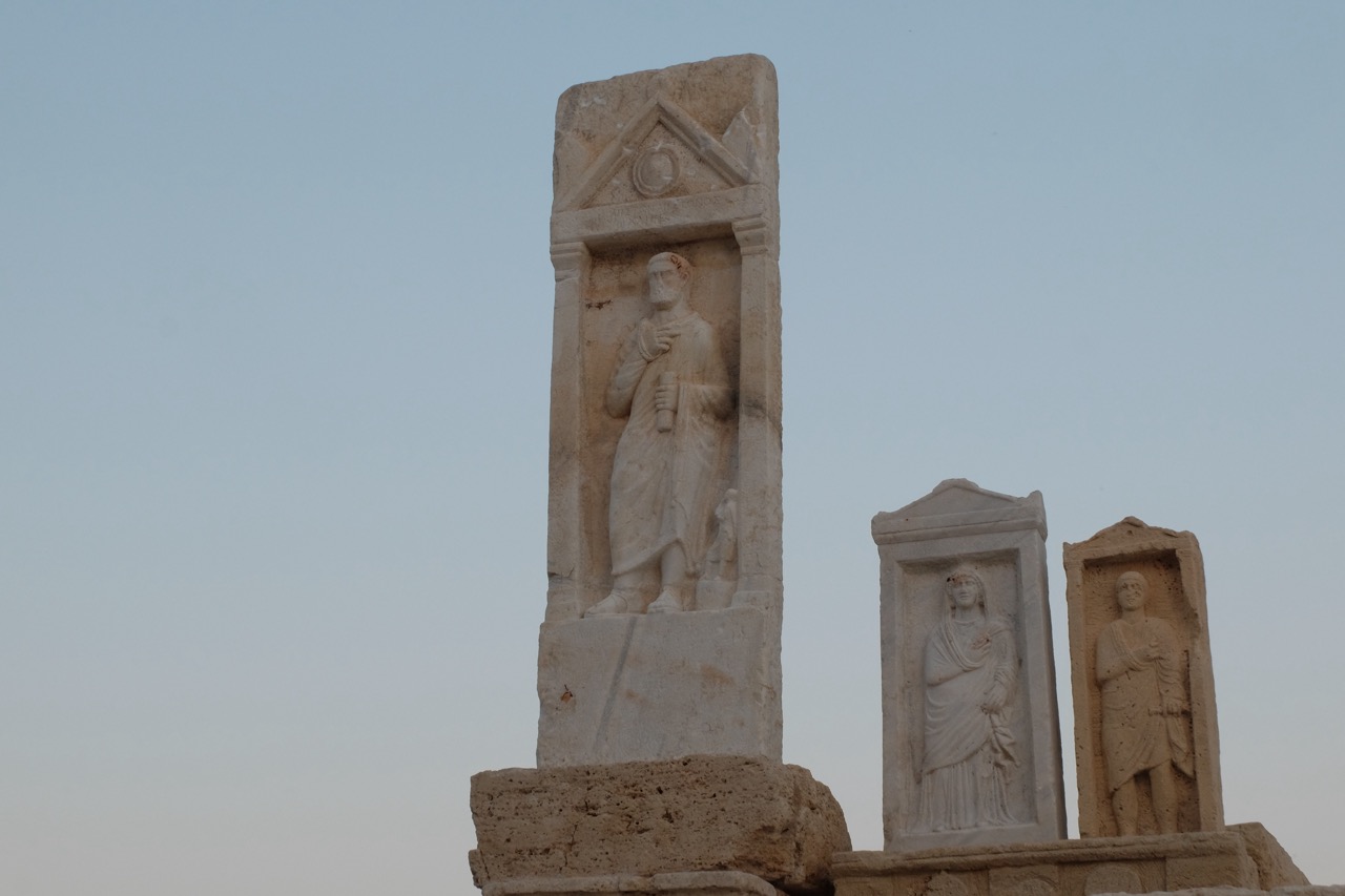 Стелы после реставрации колумбария